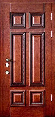 Входная дверь Czar-3 (МДФ Винорит / Массив дерева) - внутренняя сторона