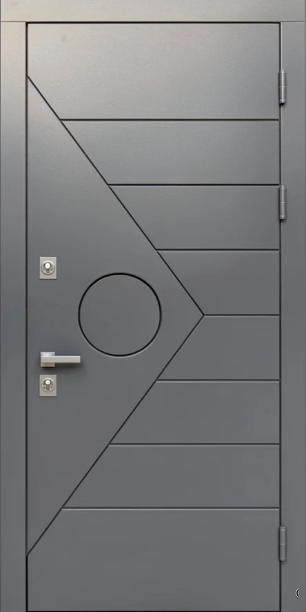 Входная дверь Zitadelle-16 (Порошковое напыление / Ламинат) - внешняя сторона